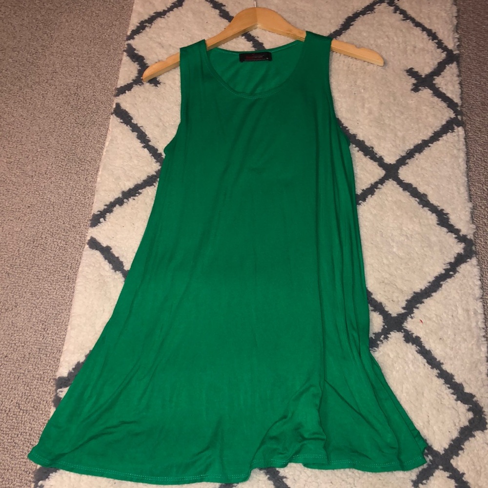 Green Flow Dress